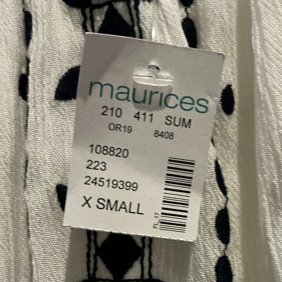 Maurices Embroidered Halter Top Maxi Dress - Picture 6 of 6